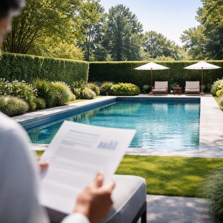 piscine-moderne-jardin-silhouette-arbres