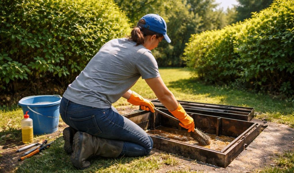personne-nettoyage-bac-jardin-buissons