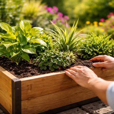 jardiniere-bois-plantes-terrasse-ensoleillee