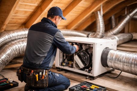 technicien-vmc-grenier-poutres-bois