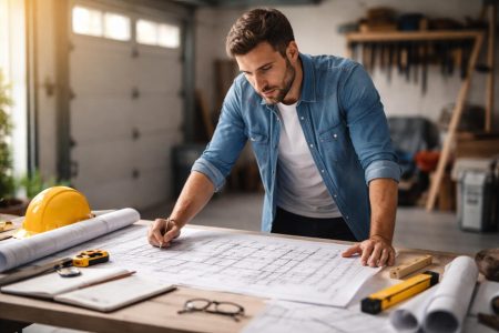 architecte-tenue-decontractee-plans-garage