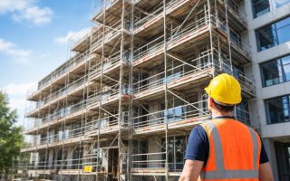 echaudage-metallique-batiment-ouvrier-casque