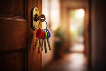 trousseau-cles-colorees-porte-bois