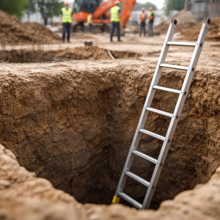 chantier-trou-fondation-travailleurs-echelle