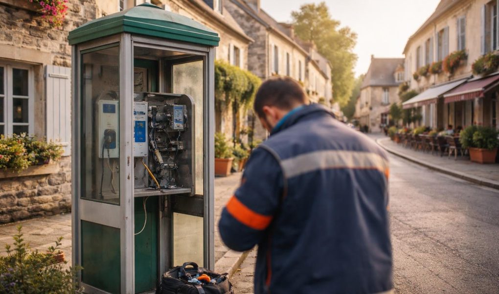 technicien-cabine-telephone-rue-village